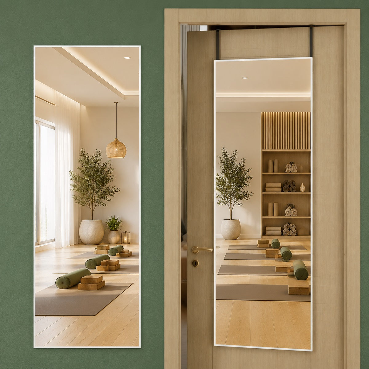Hasipu Over-the-Door Mirrors Full Length GM006