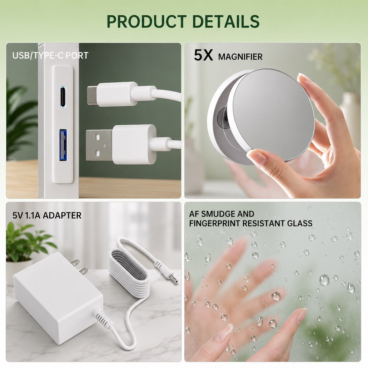 Hasipu Hollywood Vanity Makeup Mirror HA-KM-HLW1