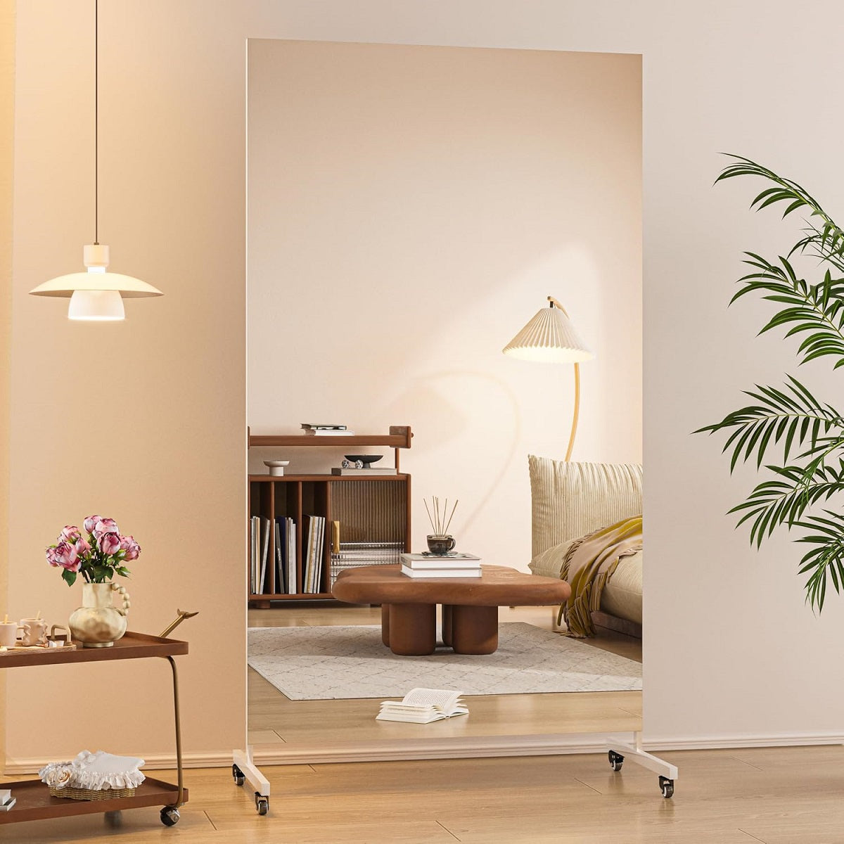 Hasipu Portable Mirror with Wheels KM-MOVE