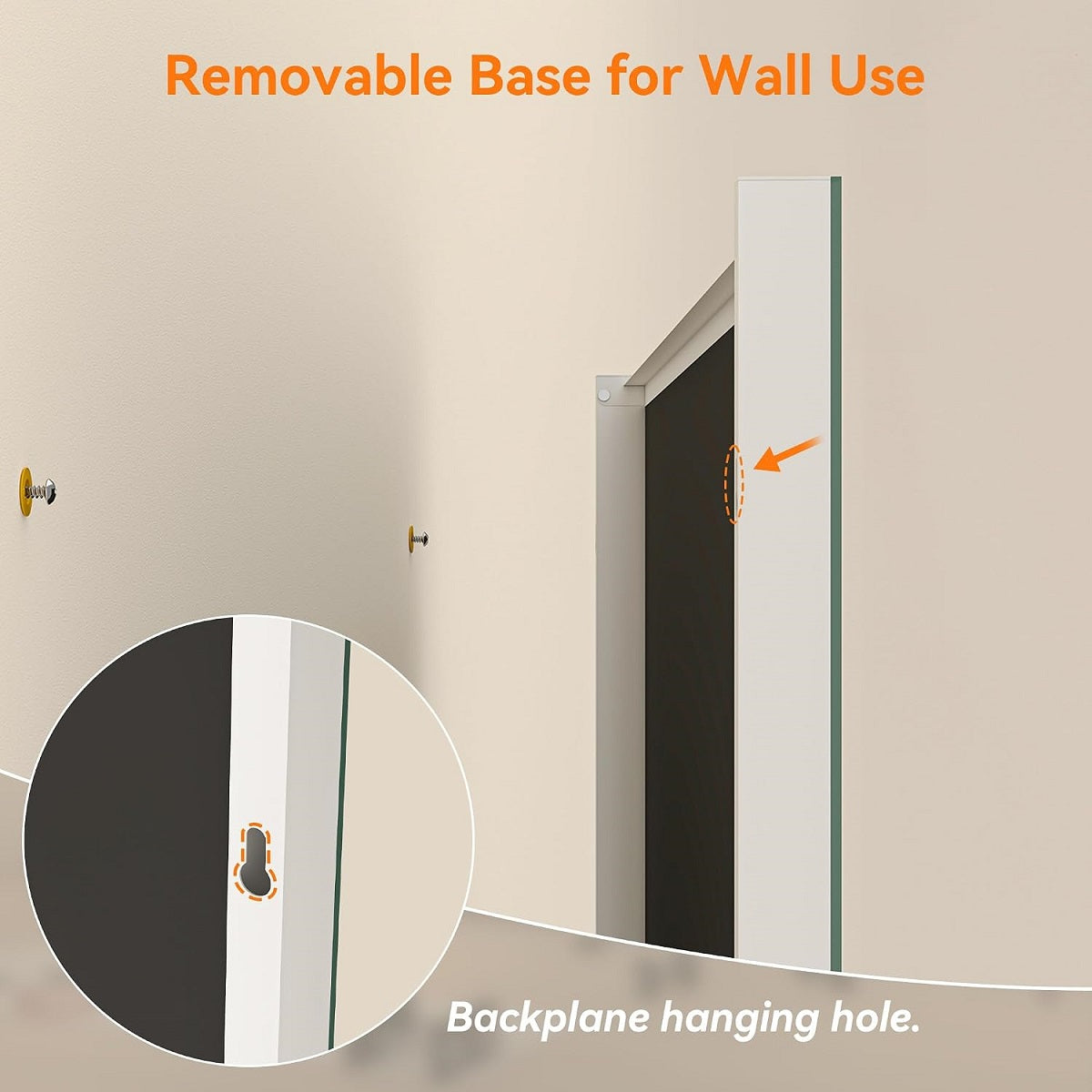 Hasipu Portable Mirror with Wheels KM-MOVE
