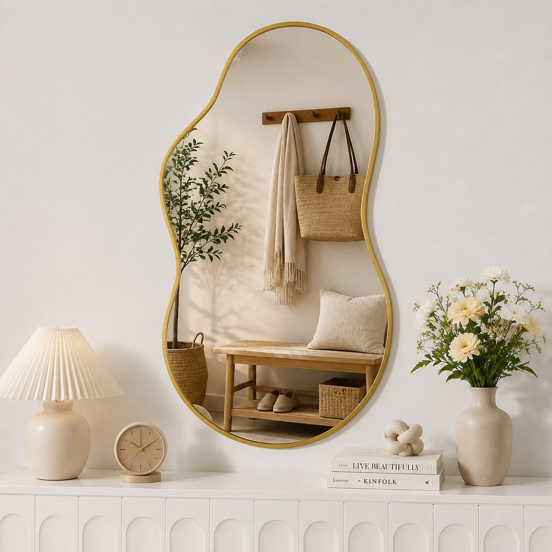 Hasipu Asymmetrical Wall Irregular Mirror KM-BGZ5090