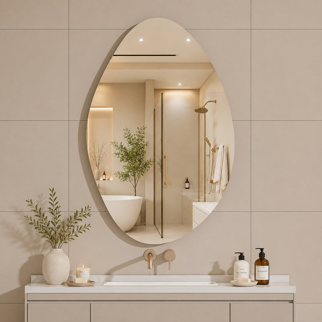 Hasipu Irregular Asymmetrical Mirror KM-BGZ9160