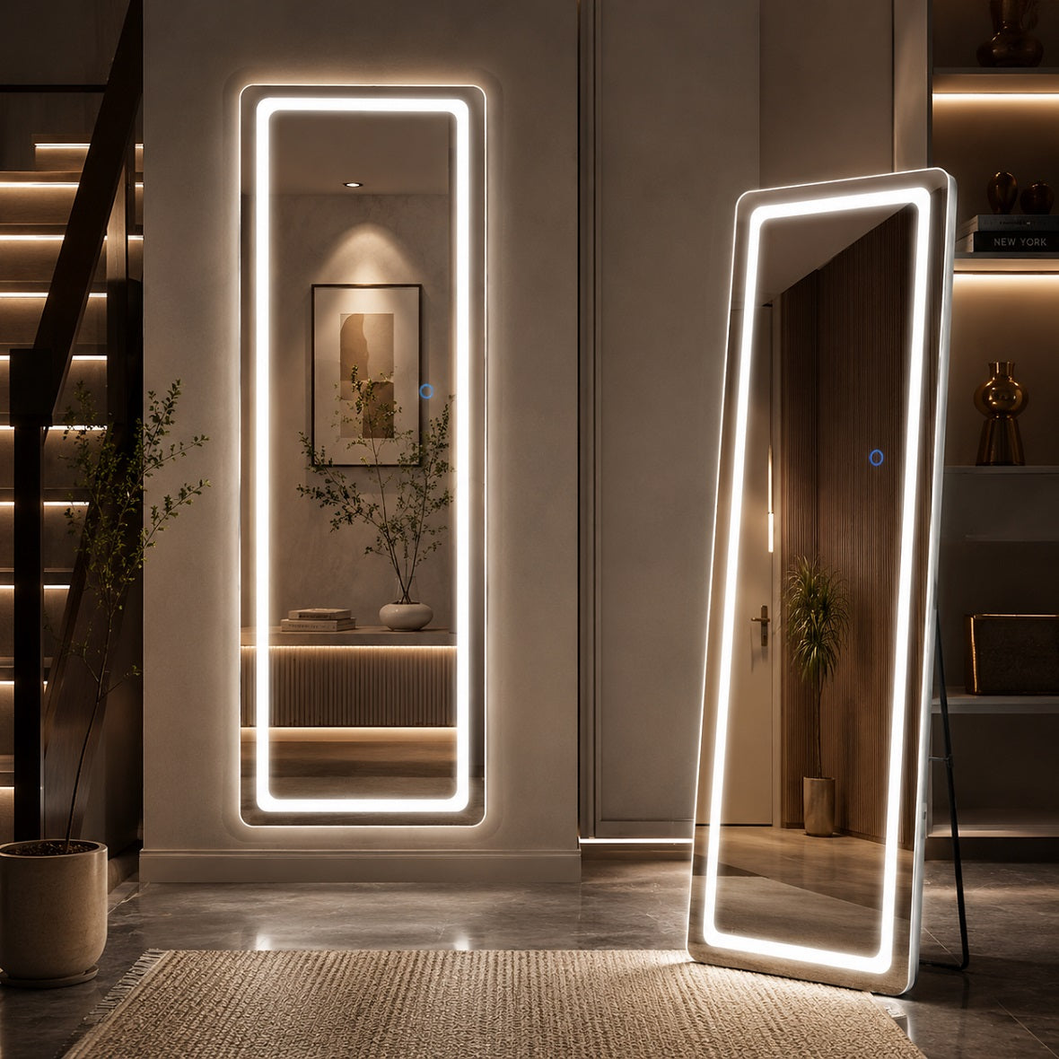 Hasipu LED Full Length Mirrors with Light LD002