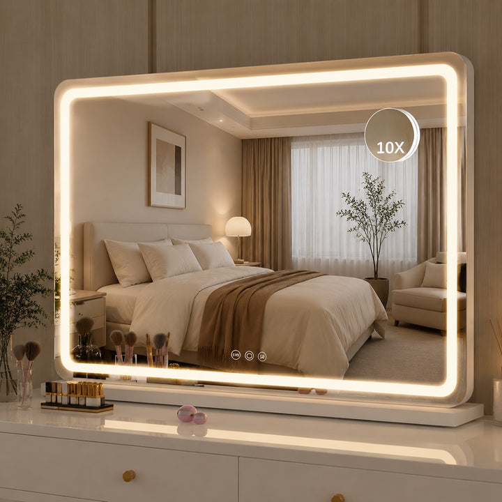 Hasipu LED Vanity Mirror with Lights, Makeup Mirror ZAW9002