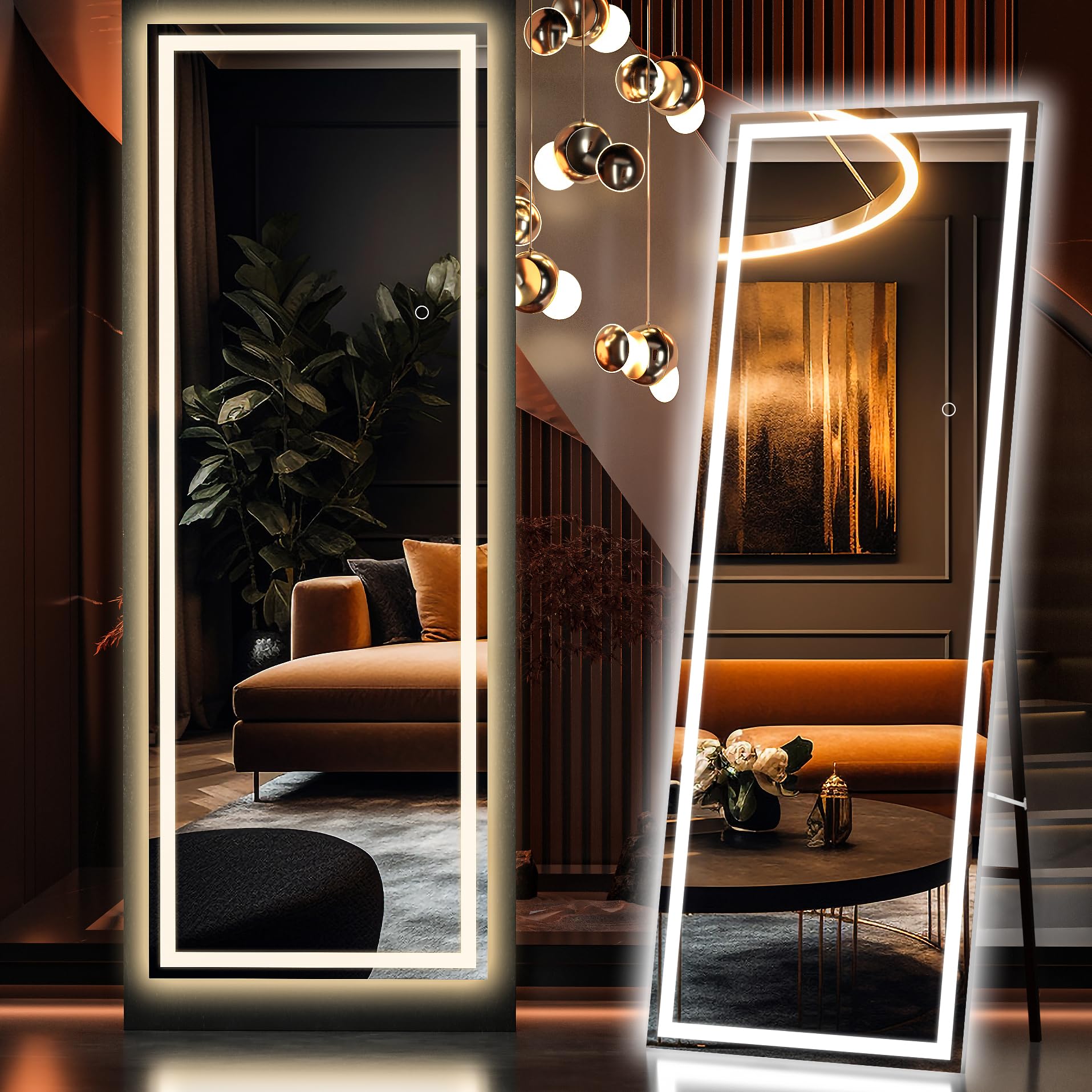 Hasipu full body mirror with stand