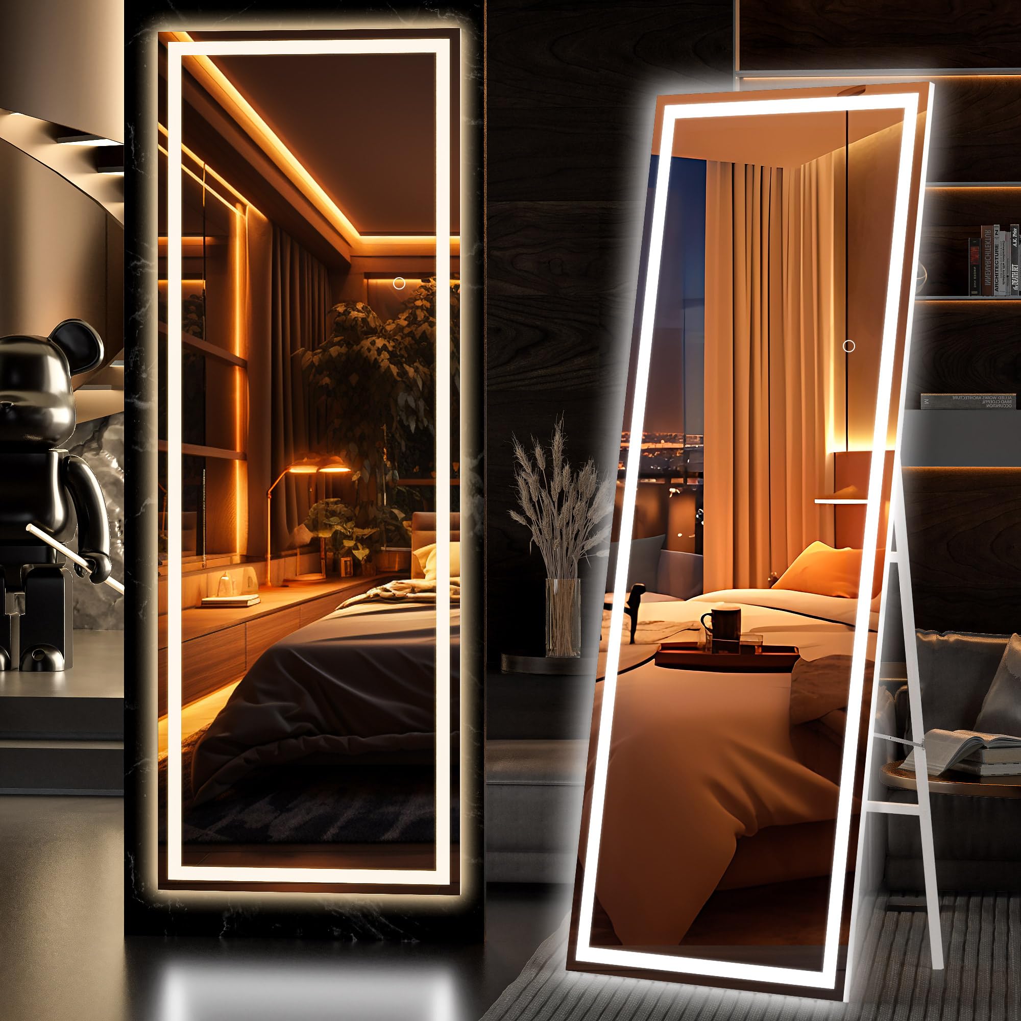 Hasipu foldable mirror full length