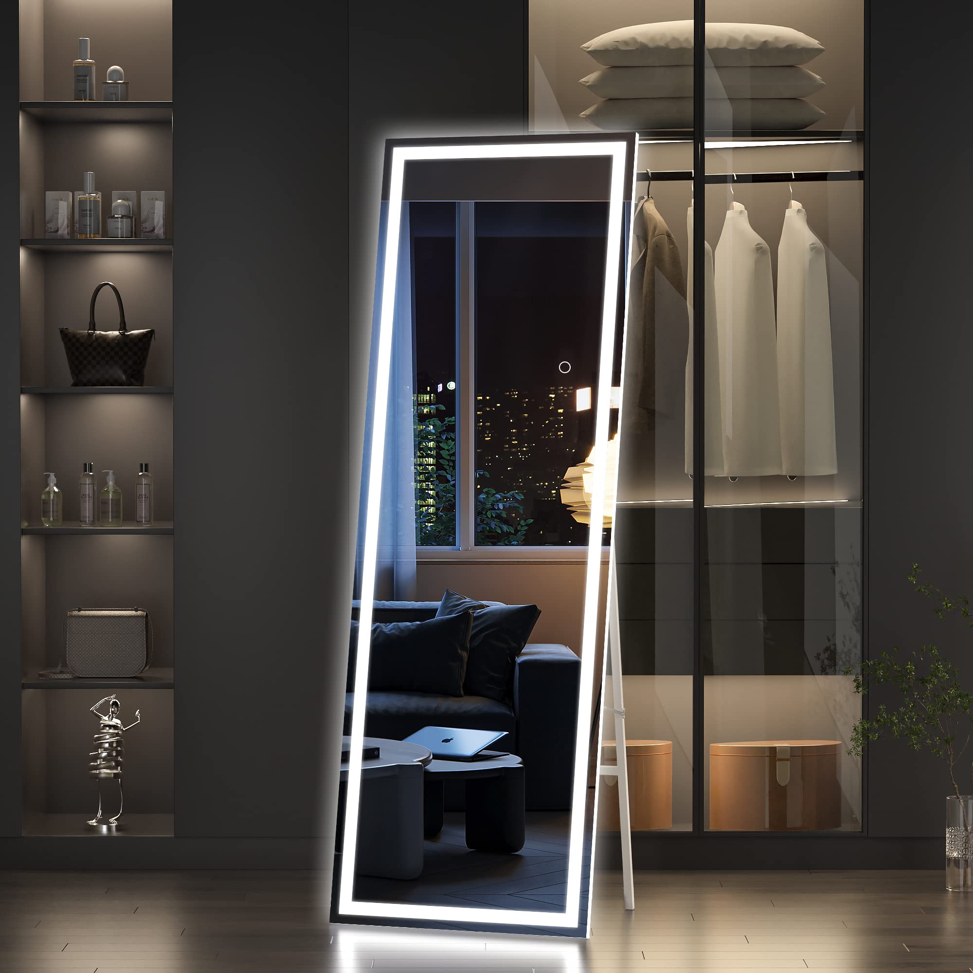 Hasipu oversized floor mirror 80 inch